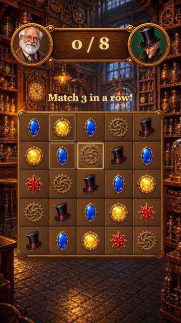 Gem Match-3 playable
