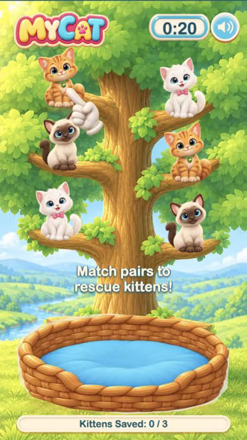 Kitten Tree Rescue playable