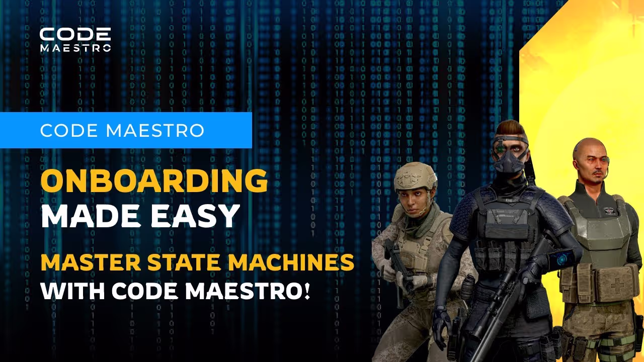 Onboard Faster with Code Maestro: Exploring State Machines in Game Development!