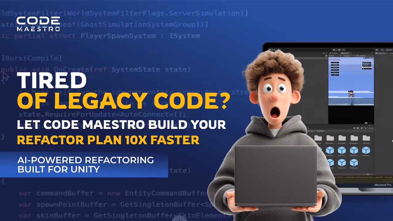 Learn How to Refactor Legacy Code 10x Faster Using Code Maestro’s AI Agents