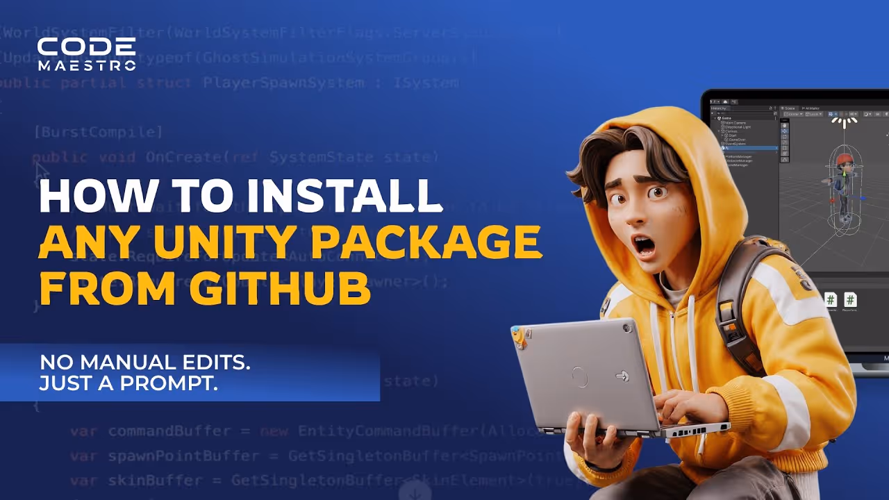Unity Package Installation Made Simple with Code Maestro