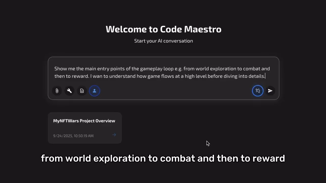 High-Level Code & Architecture Explanation in Code Maestro