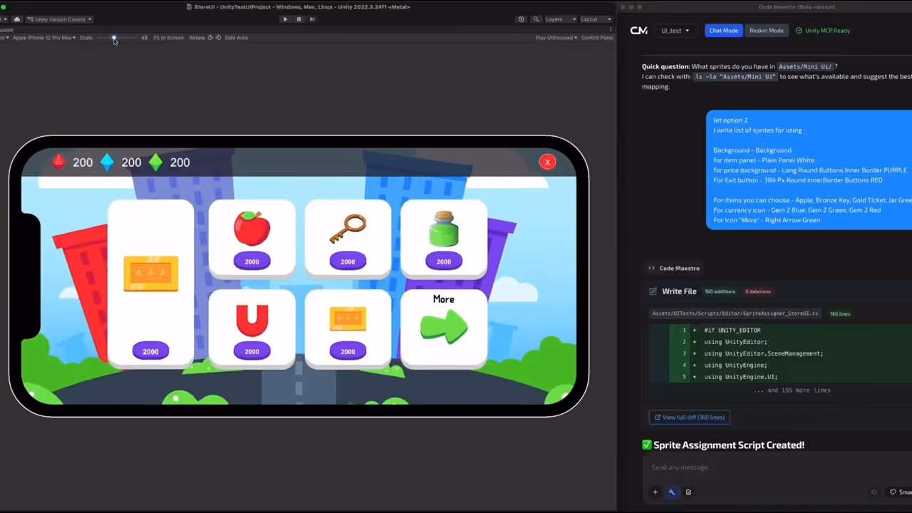 How to Create UI in Seconds with Code Maestro